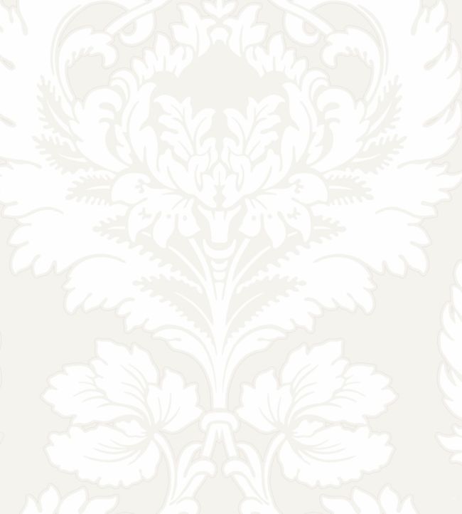 Hovingham Wallpaper - White - Cole & Son