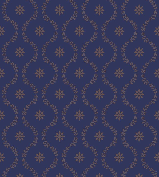 Clandon Wallpaper - Blue