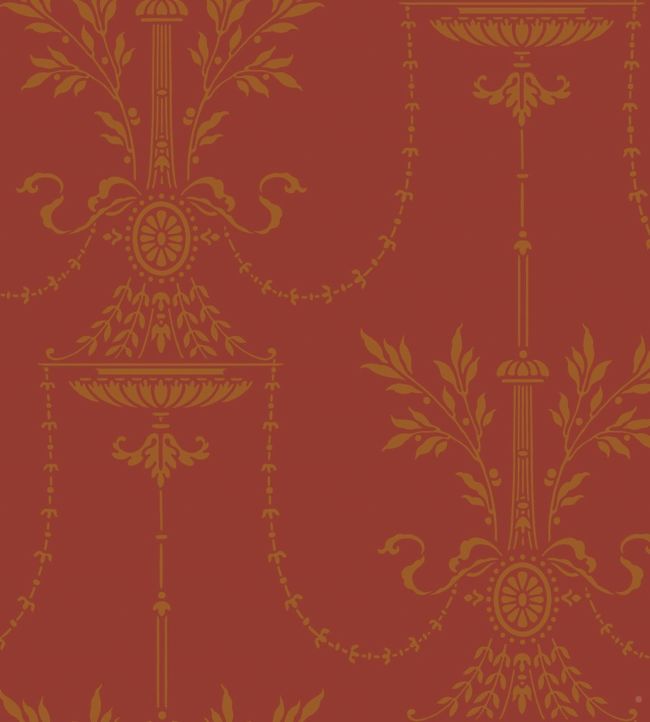 Dorset Wallpaper - Red - Cole & Son