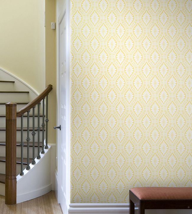 Florence Wallpaper - Yellow - Cole & Son