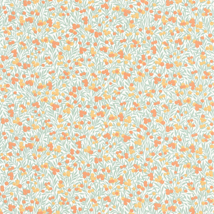 Cherry Wallpaper - Teal