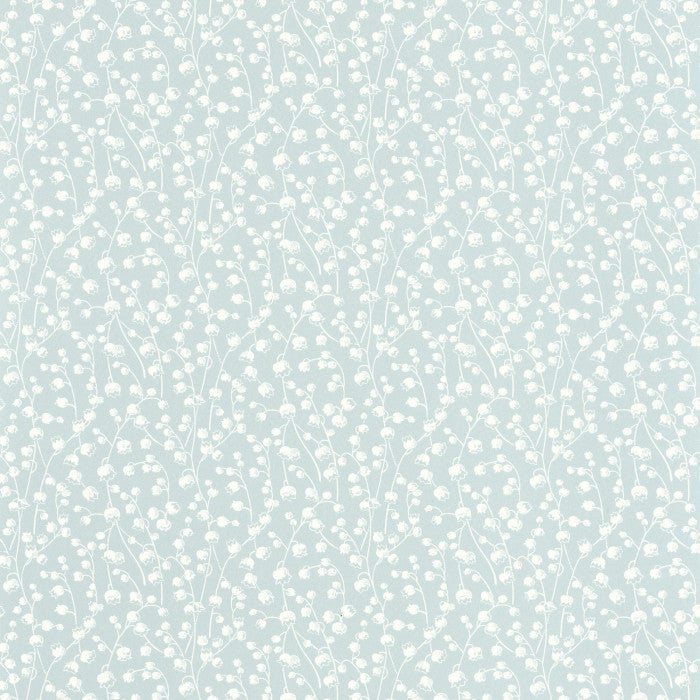 Lily Of The Valley Wallpaper - Blue