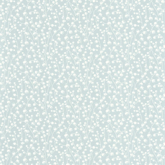 Lily Of The Valley Wallpaper - Blue