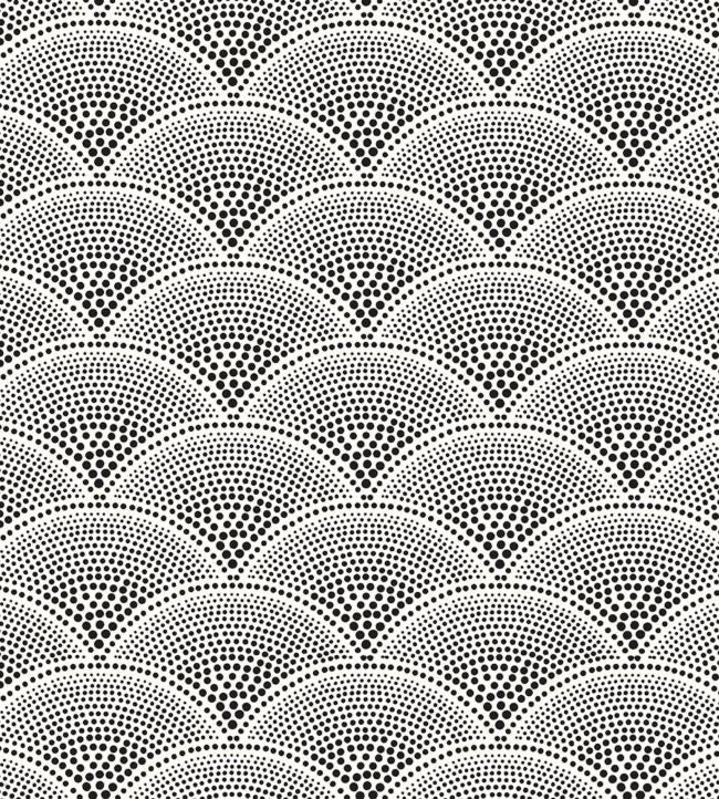 Feather Fan Wallpaper - Gray - Cole & Son