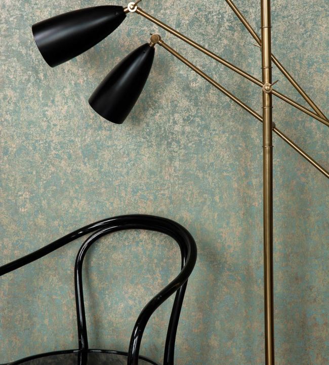 Salvage Wallpaper - Green - Cole & Son