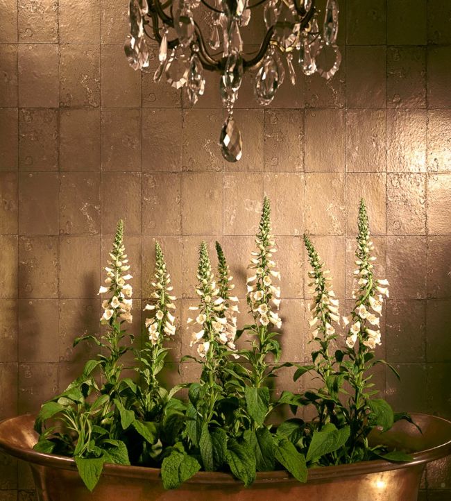 Antique Mirror Wallpaper - Sand - Cole & Son