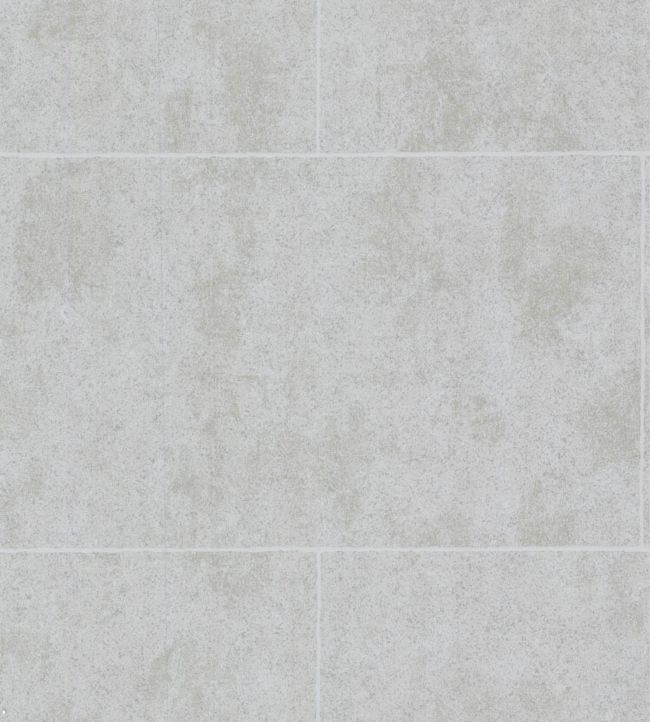 Stone Block Wallpaper - Silver - Cole & Son