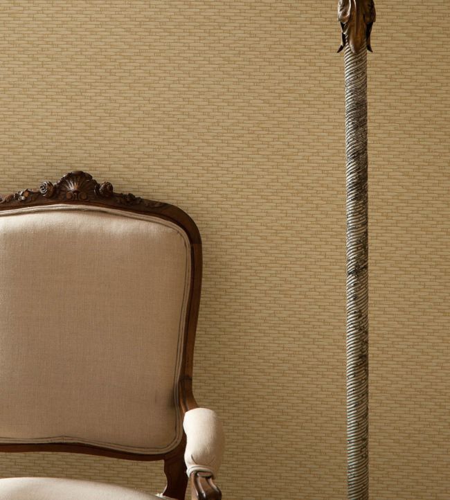 Weave Wallpaper - Gold - Cole & Son