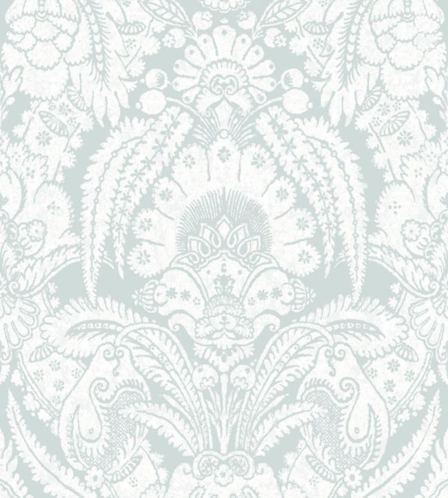Chatterton Wallpaper - Silver  - Cole & Son