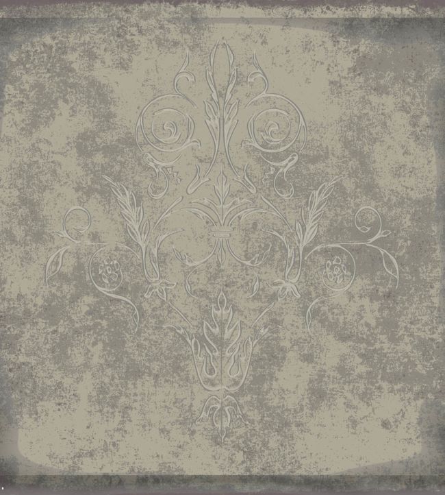 Albery Wallpaper - Gray - Cole & Son