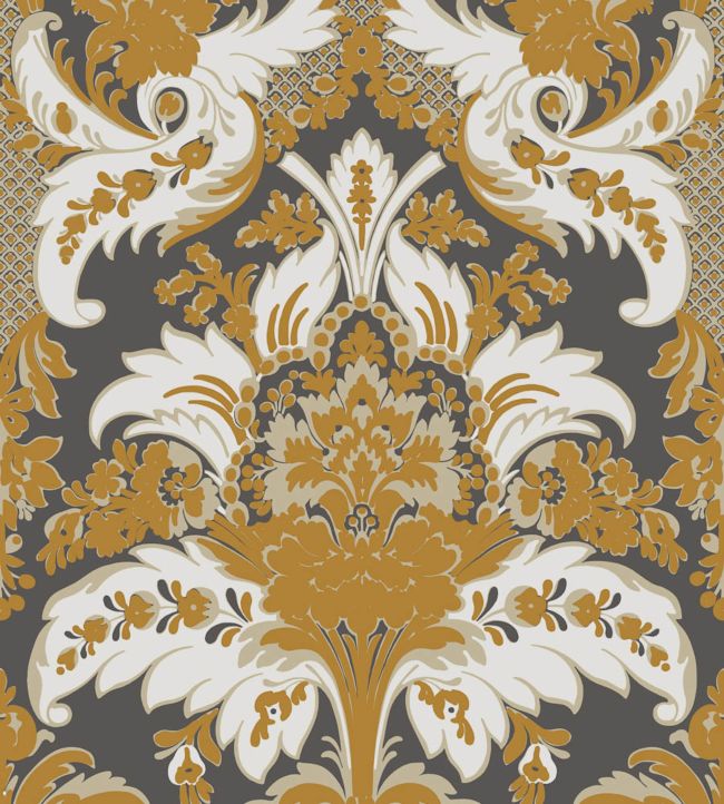 Aldwych Wallpaper - Yellow - Cole & Son