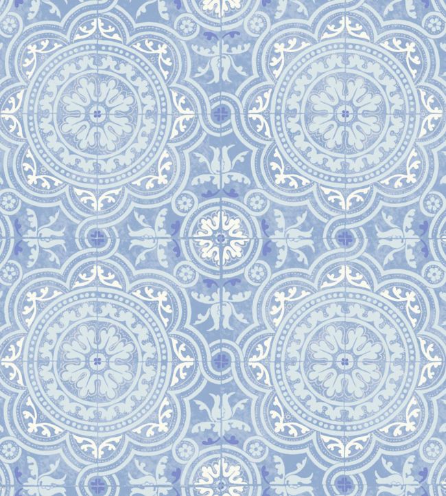 Piccadilly Wallpaper - Blue  - Cole & Son