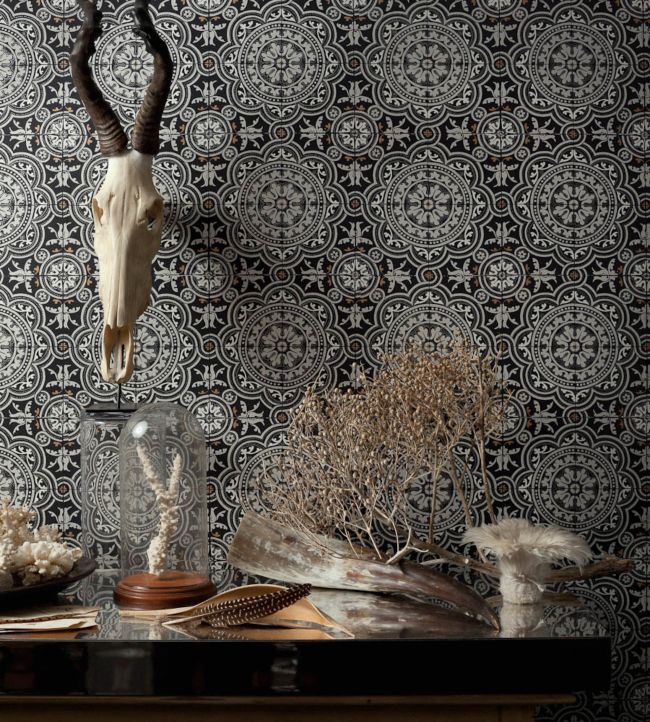 Piccadilly Wallpaper - Gray - Cole & Son