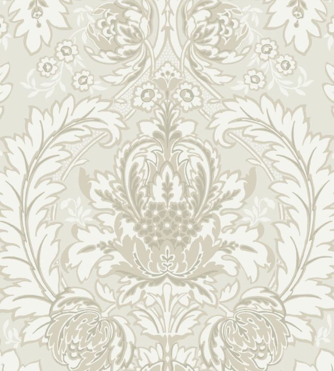 Coleridge Wallpaper - White - Cole & Son
