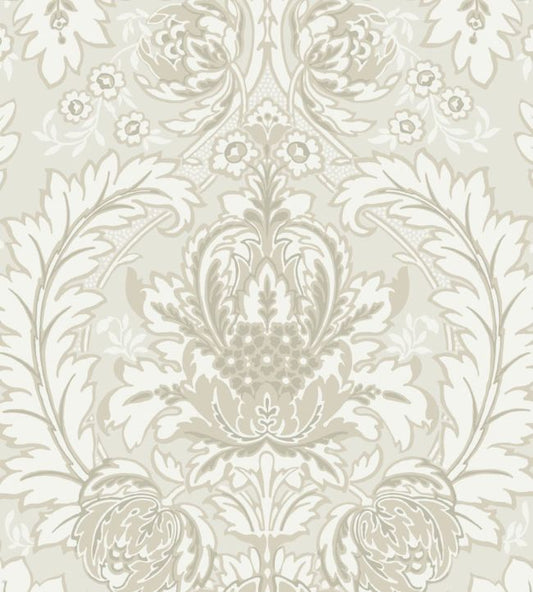 Coleridge Wallpaper - White - Cole & Son