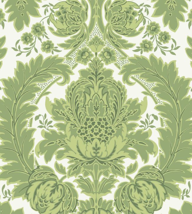 Coleridge Wallpaper - Green - Cole & Son
