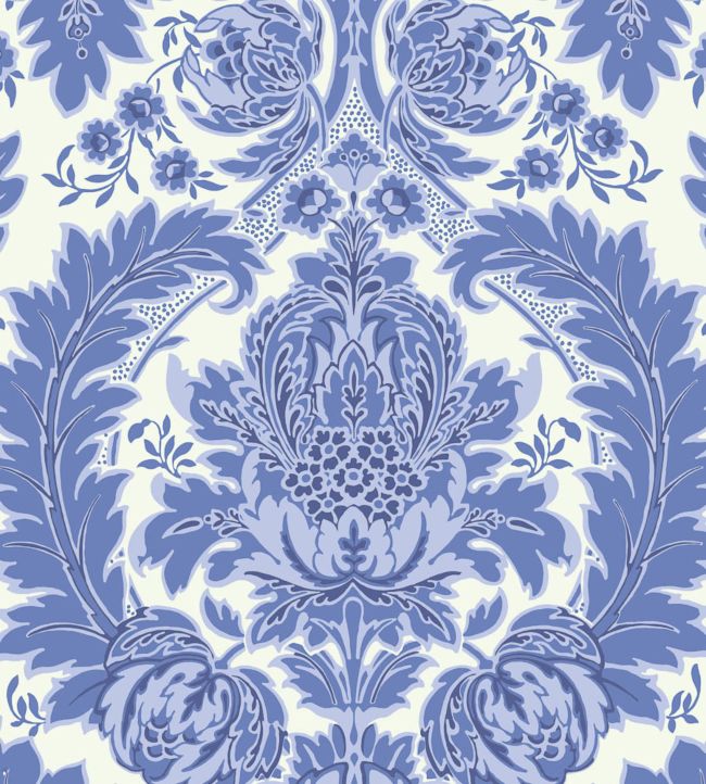 Coleridge Wallpaper - Blue