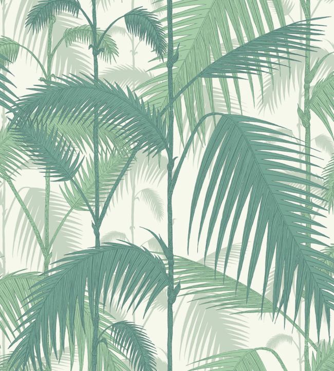 Palm Jungle Wallpaper - Green 