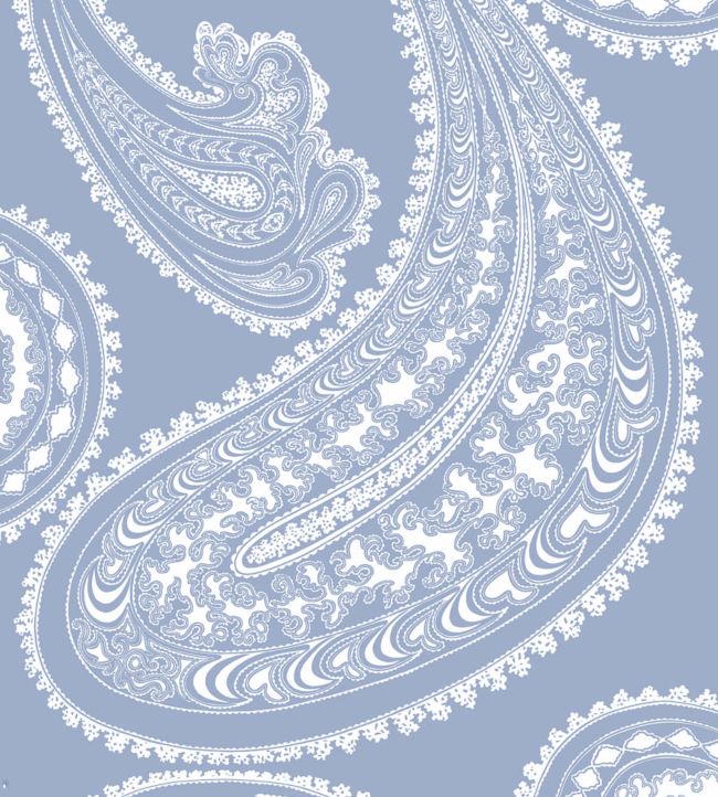 Rajapur Wallpaper - Blue 