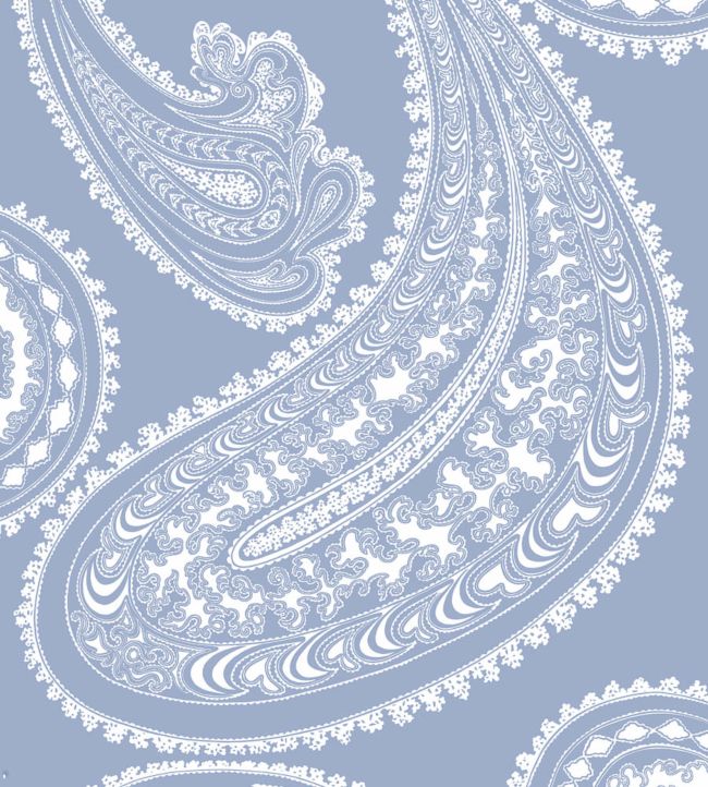 Rajapur Wallpaper - Blue 