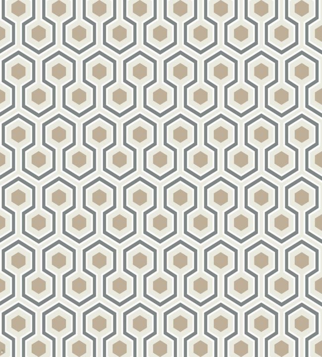 Hicks' Hexagon Wallpaper - Sand