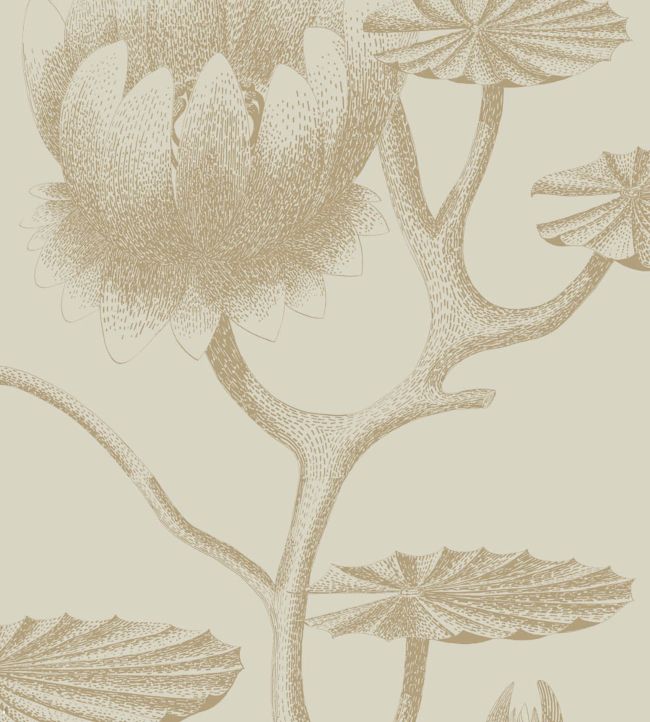 Lily Wallpaper - Cream - Cole & Son