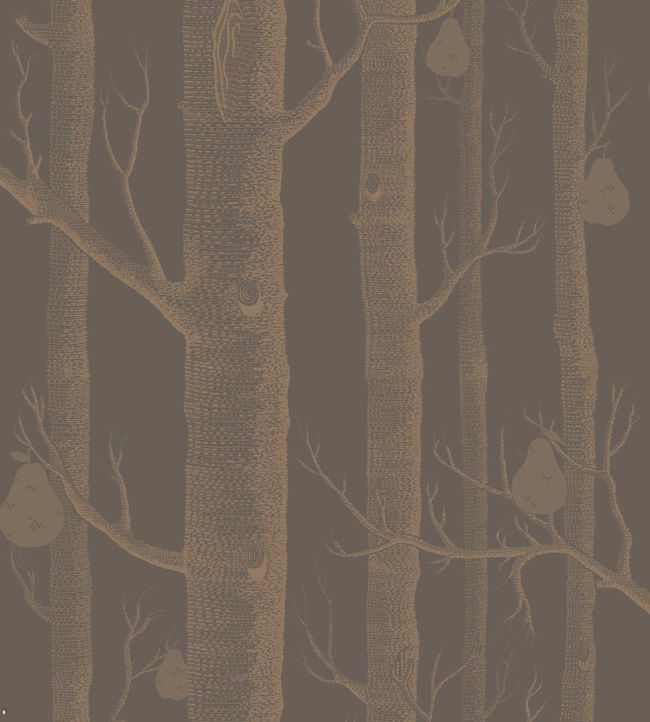 Woods And Pears Wallpaper - Brown  - Cole & Son