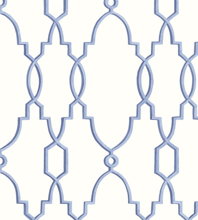 Parterre Wallpaper - Blue 