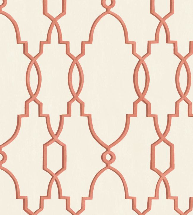 Parterre Wallpaper - Orange - Cole & Son