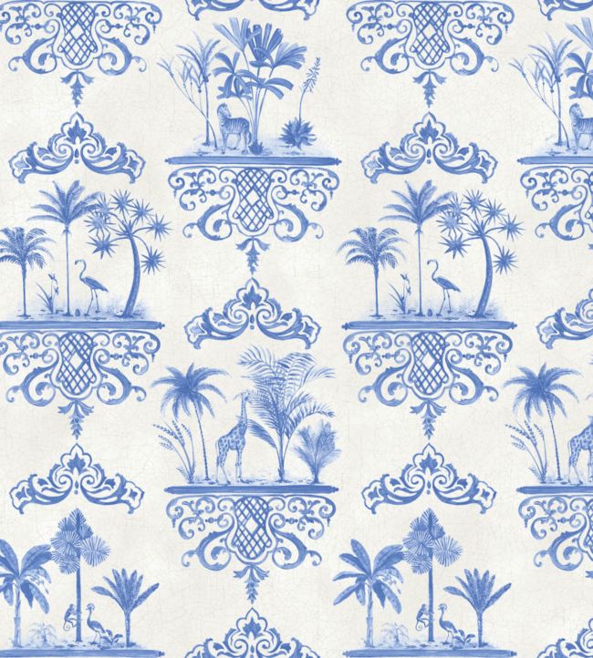 Rousseau Wallpaper - Blue 