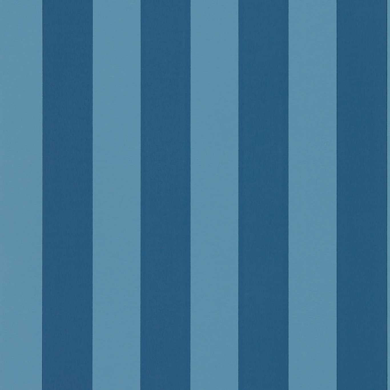 Signature Stripe Wallpaper - Blue