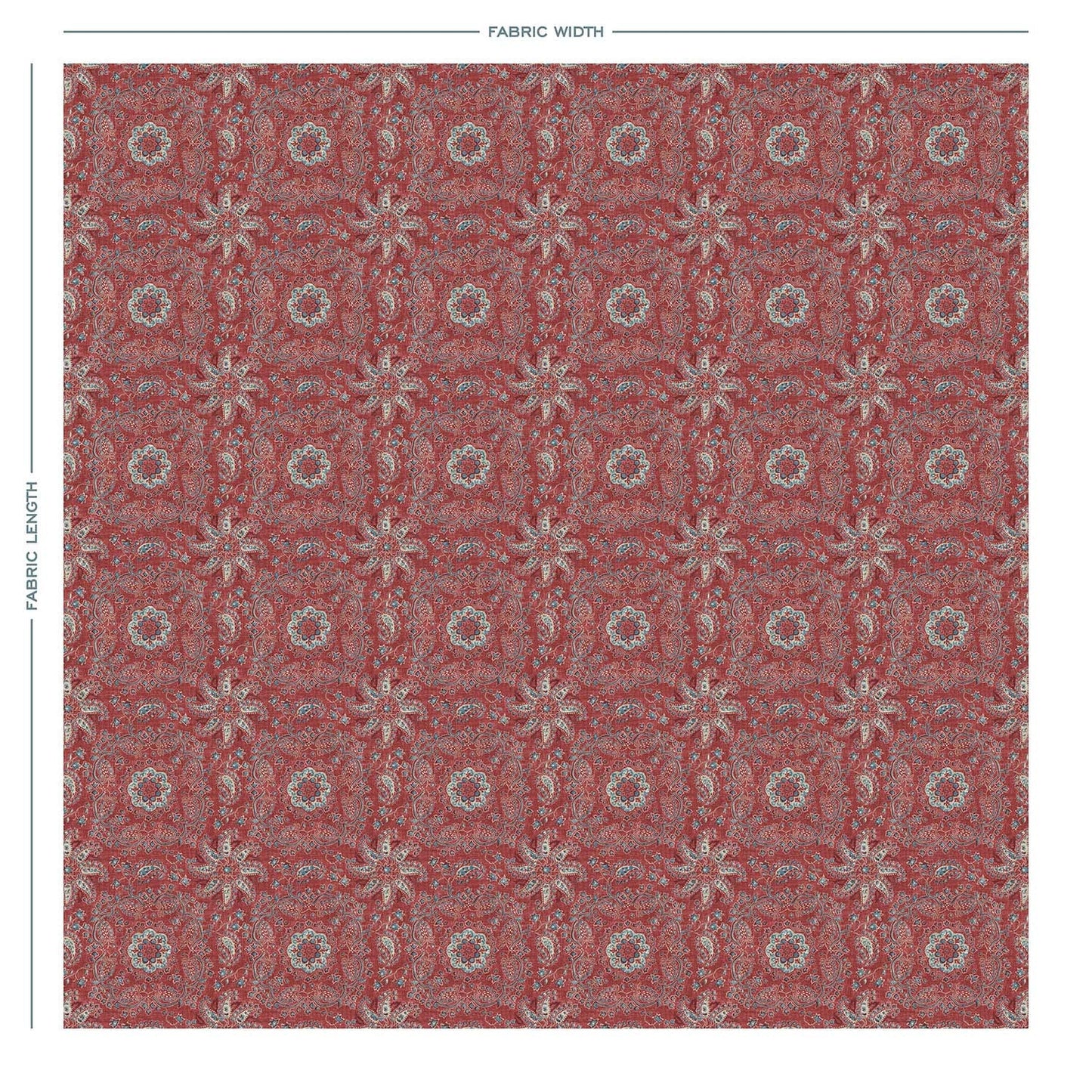 ADALINE Merlot Linen Mix Fabric - Warner House