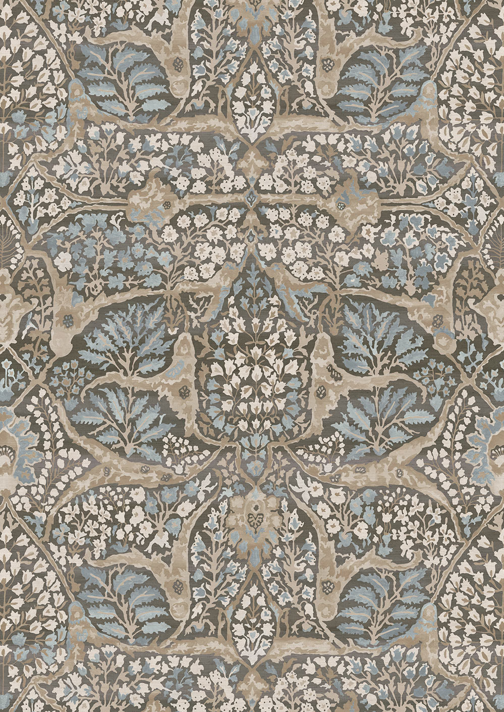 Alhambra 100 Wallpaper - Brown