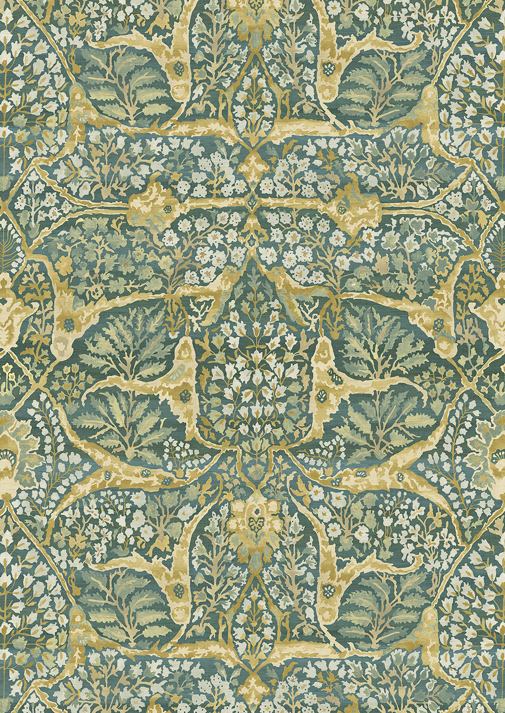 Alhambra 100 Wallpaper - Green