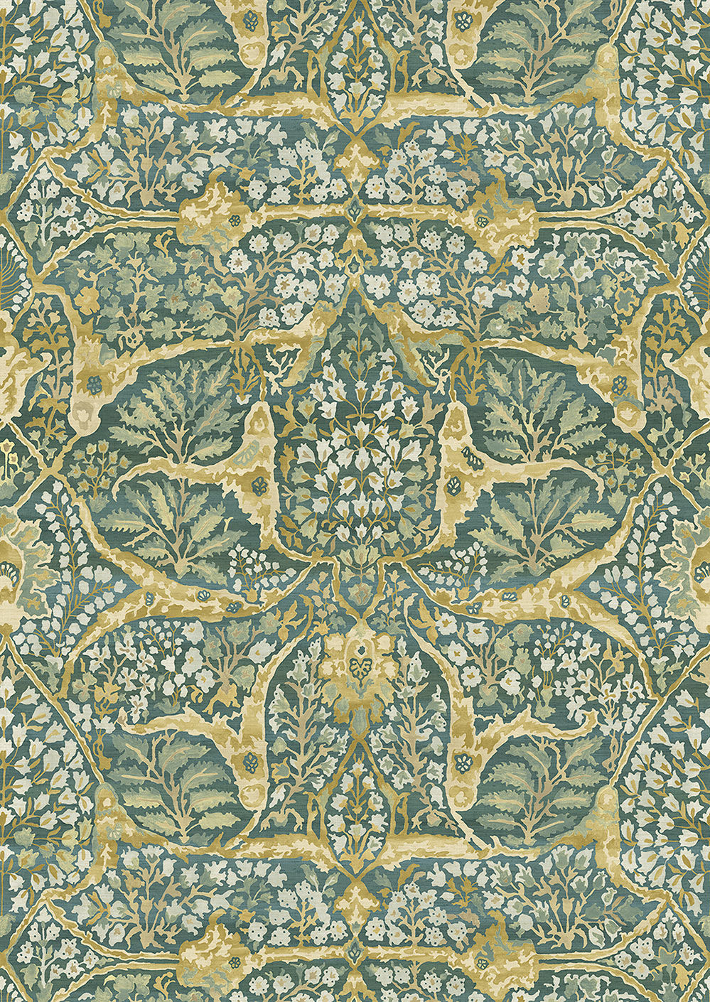 Alhambra 50 Wallpaper - Green