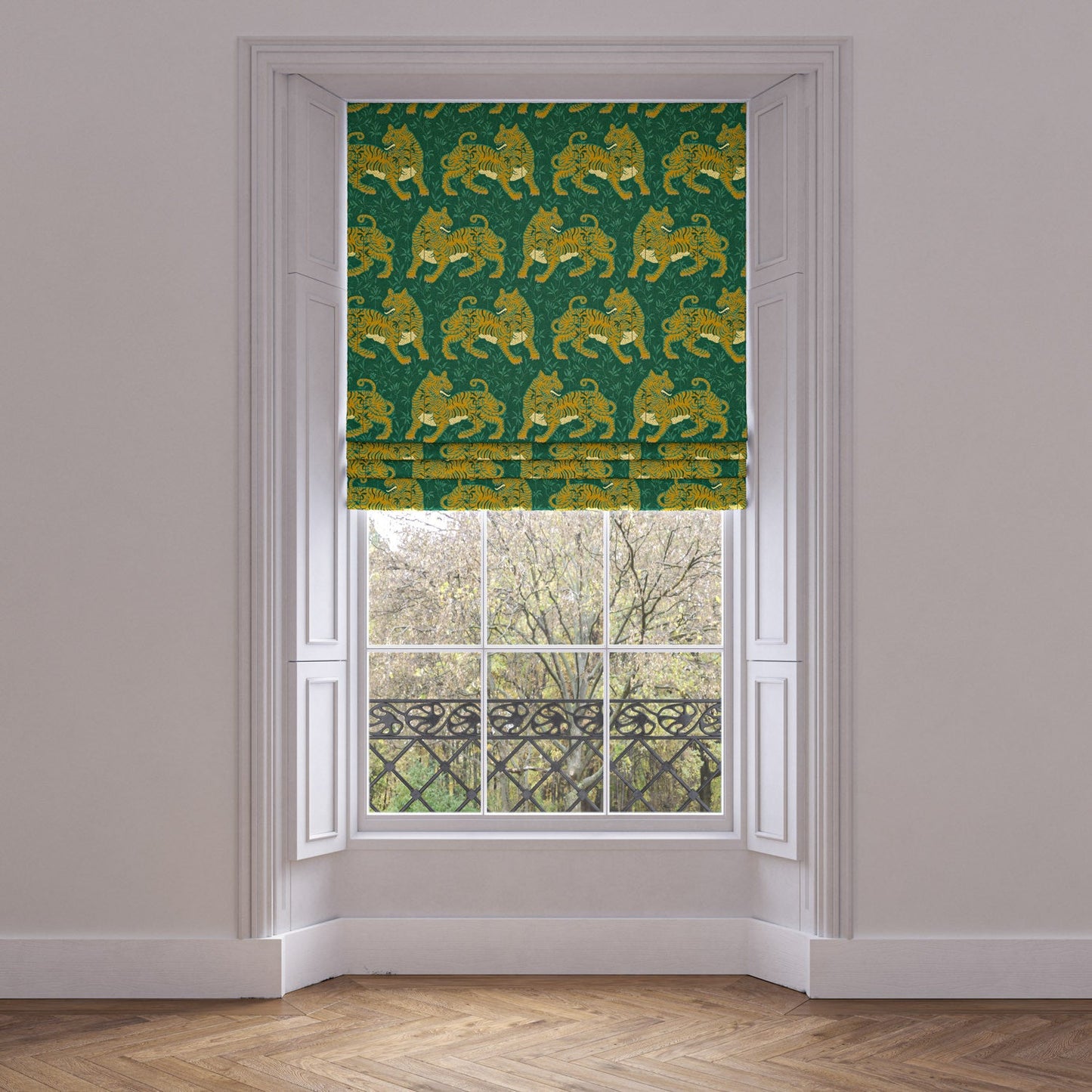 BENGAL Jade Woven Fabric - Warner House