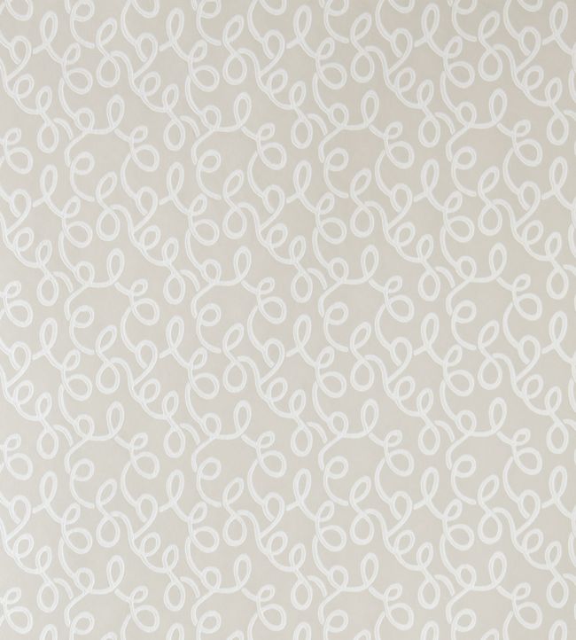 Vermicelli Wallpaper - Cream 