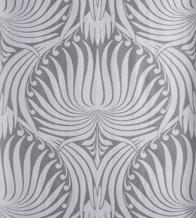 Lotus Wallpaper - Gray