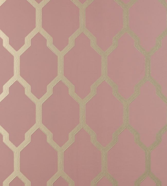 Tessella Wallpaper - Pink 