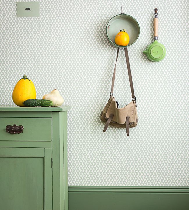 Amime Room Wallpaper - Gray
