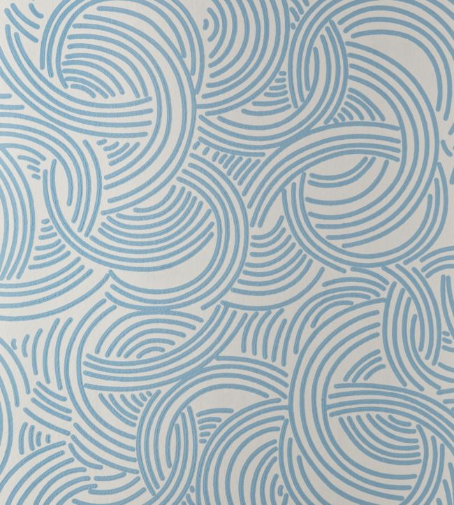 Tourbillon Wallpaper - Blue 