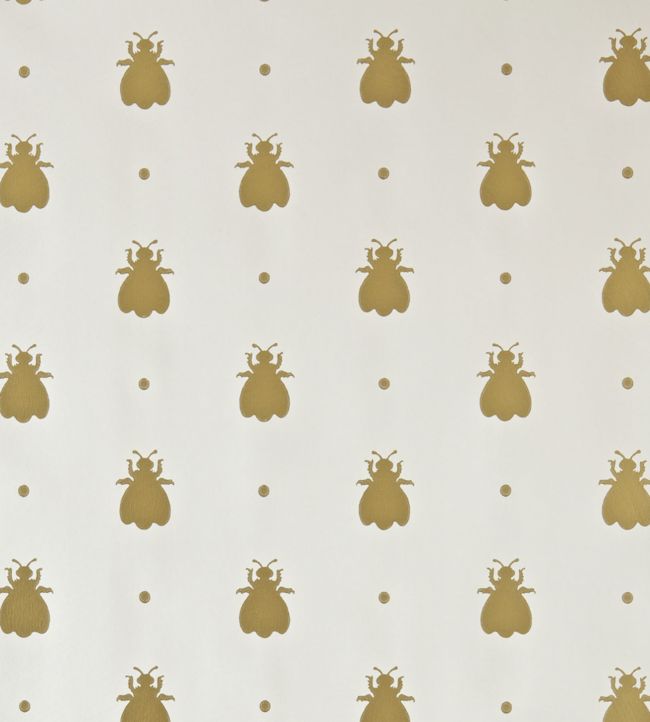 Bumble Bee Wallpaper - Sand