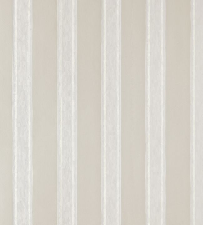 Block Print Stripe Wallpaper - Cream