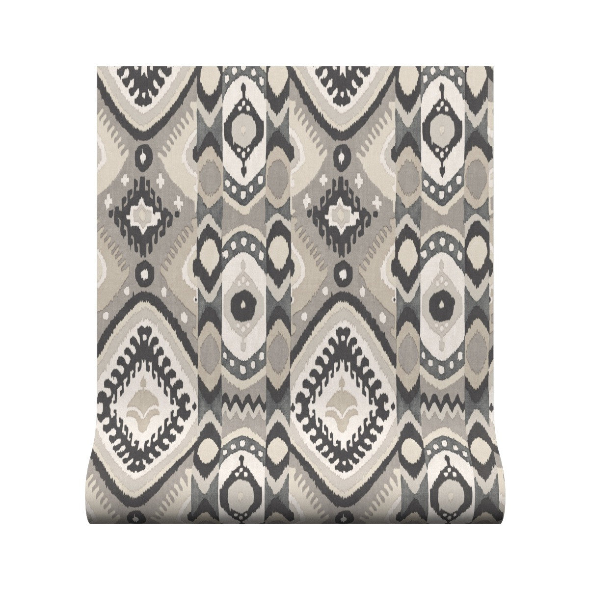 BUKHARA Charcoal Wallpaper - Warner House
