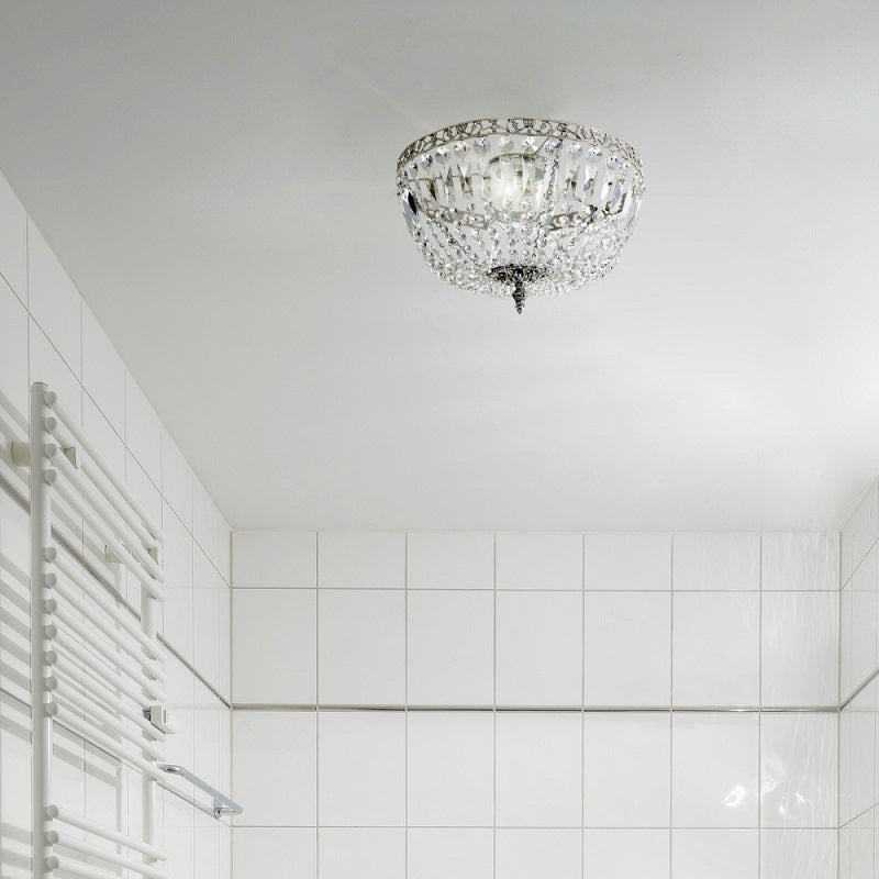 02 Nickel Bathroom Plafond Chandelier
