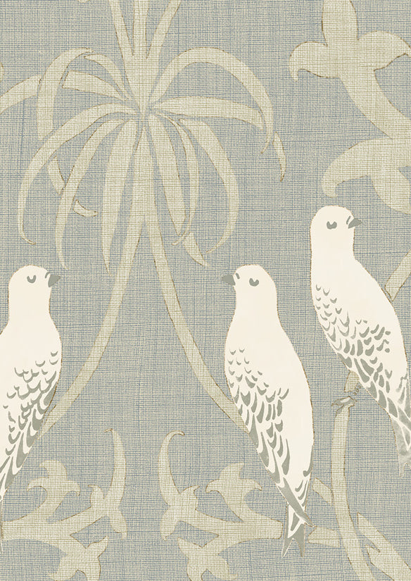 Bella Wallpaper - Purple - Lewis & Wood