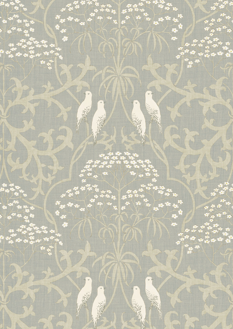 Bella Wallpaper - Purple - Lewis & Wood