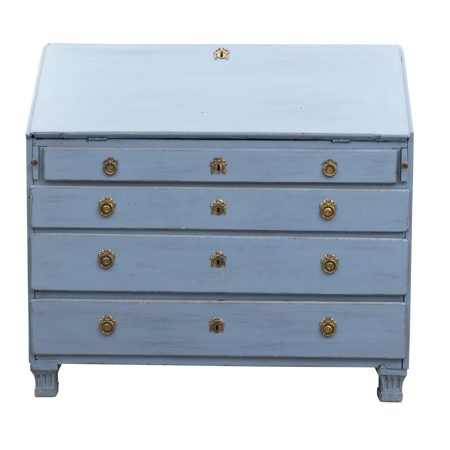 Antique Swedish Secretaire - front