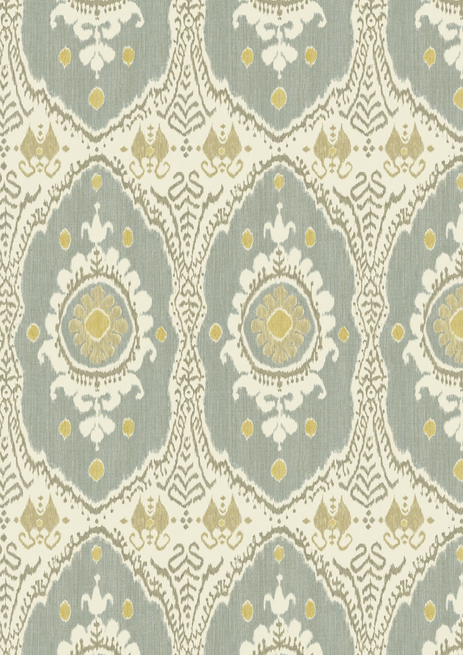 Bukhara Wallpaper - Blue - Lewis & Wood