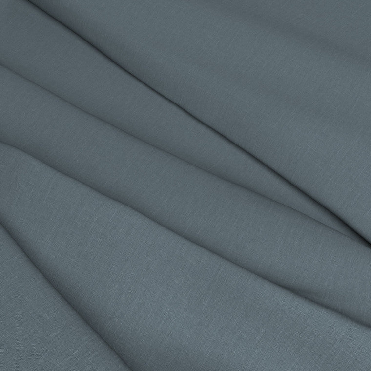 CAMPBELL Steel Blue Woven Fabric - Warner House